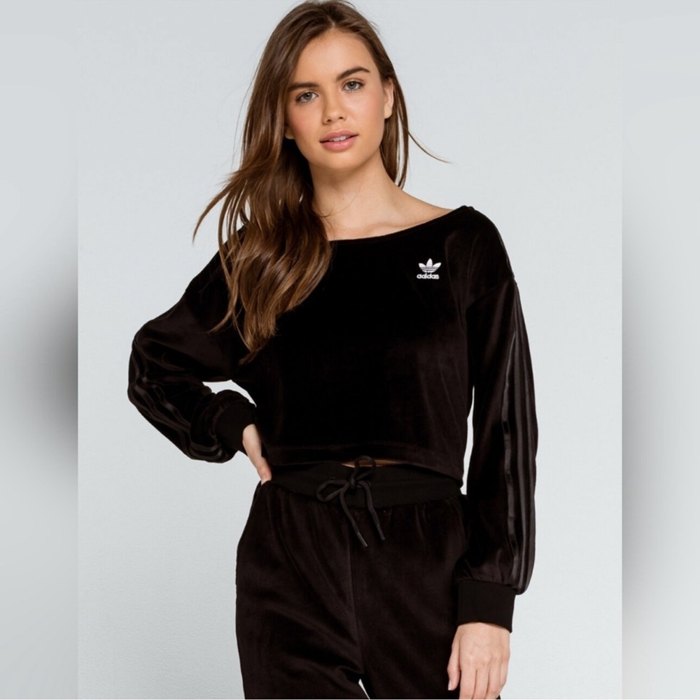 Adidas Classic Velour Sweatshirt